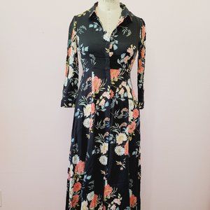 Zara floral shirts dress